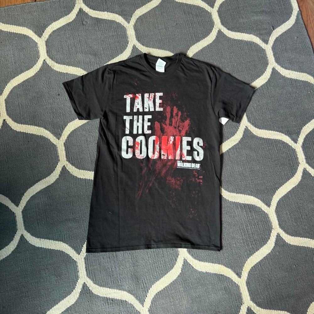 Black The Walking Dead Graphic T-Shirt